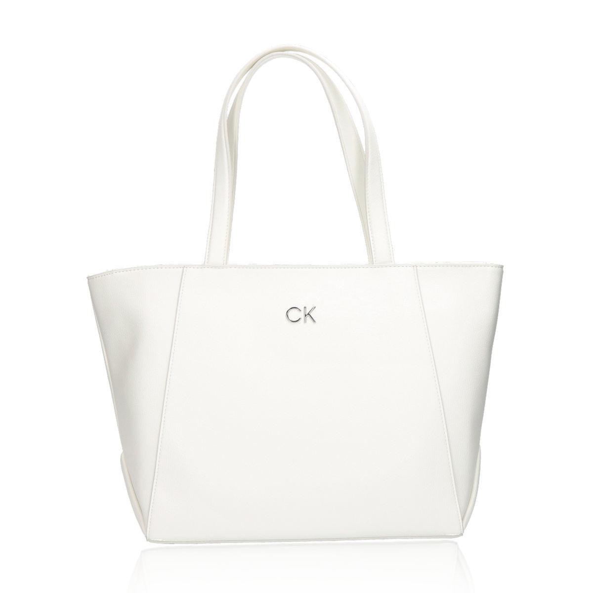 Calvin Klein dámská každodenní kabelka - bílá - One size