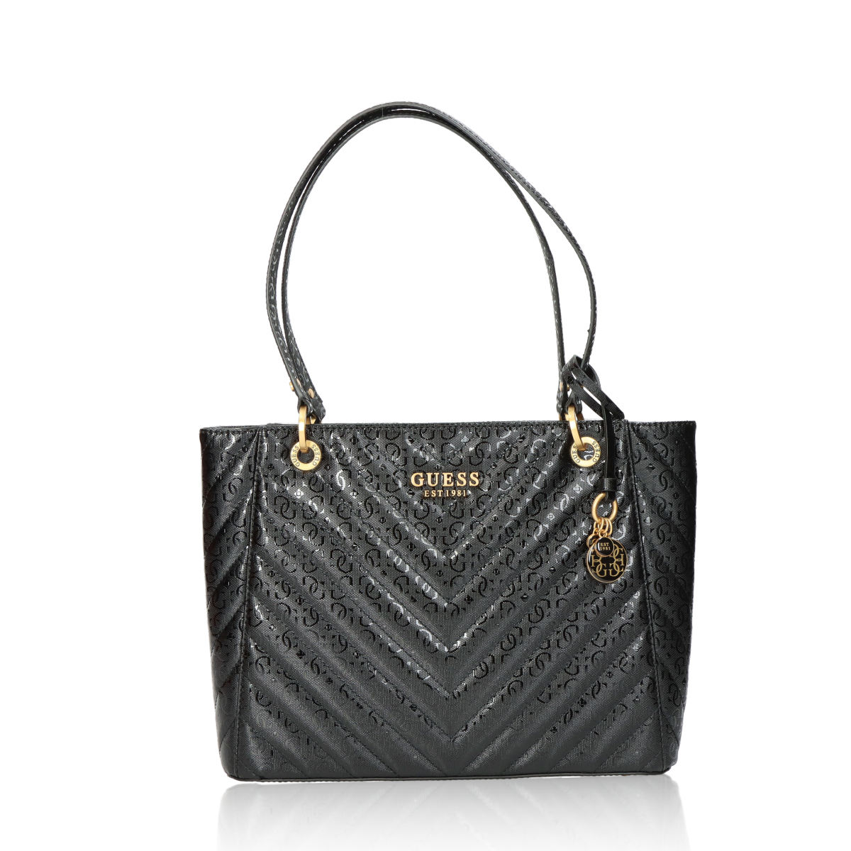 Guess dámská elegantní kabelka - černá - One size