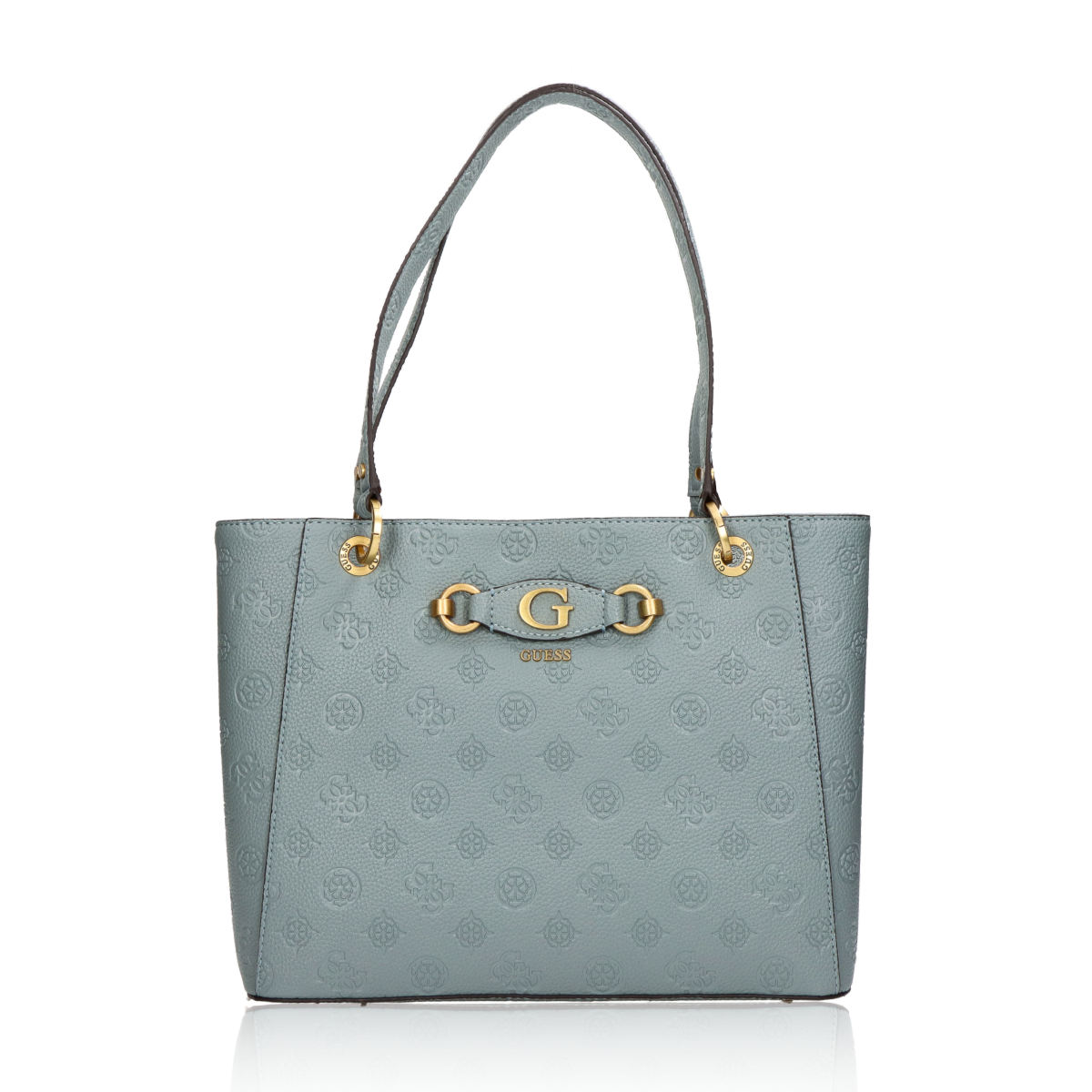 Guess dámská elegantní kabelka - šedo modrá - One size