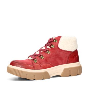BAGATT dámské zateplené kotníkové boty - červené