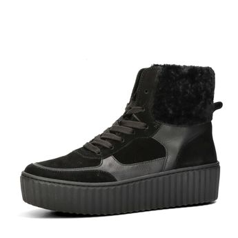 Gabor dámské zimní kotníkové boty na zip - černé